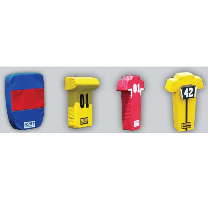 Fisher 4 Man Bull Football Blocking Sled Pad Options