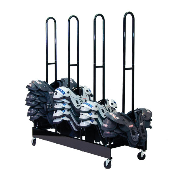 Champion Sports Four Stacks Shoulder Pad Rack