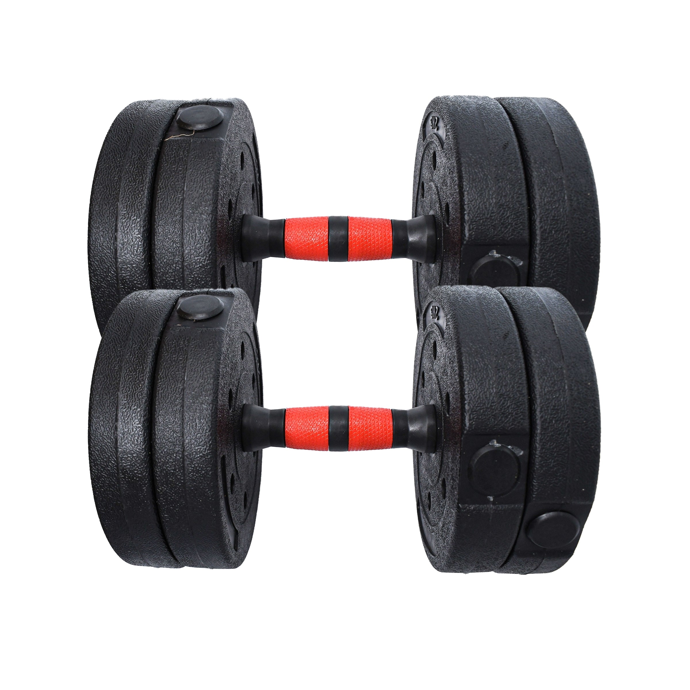 Adjustable Dumbbell Set for Home Gym Black