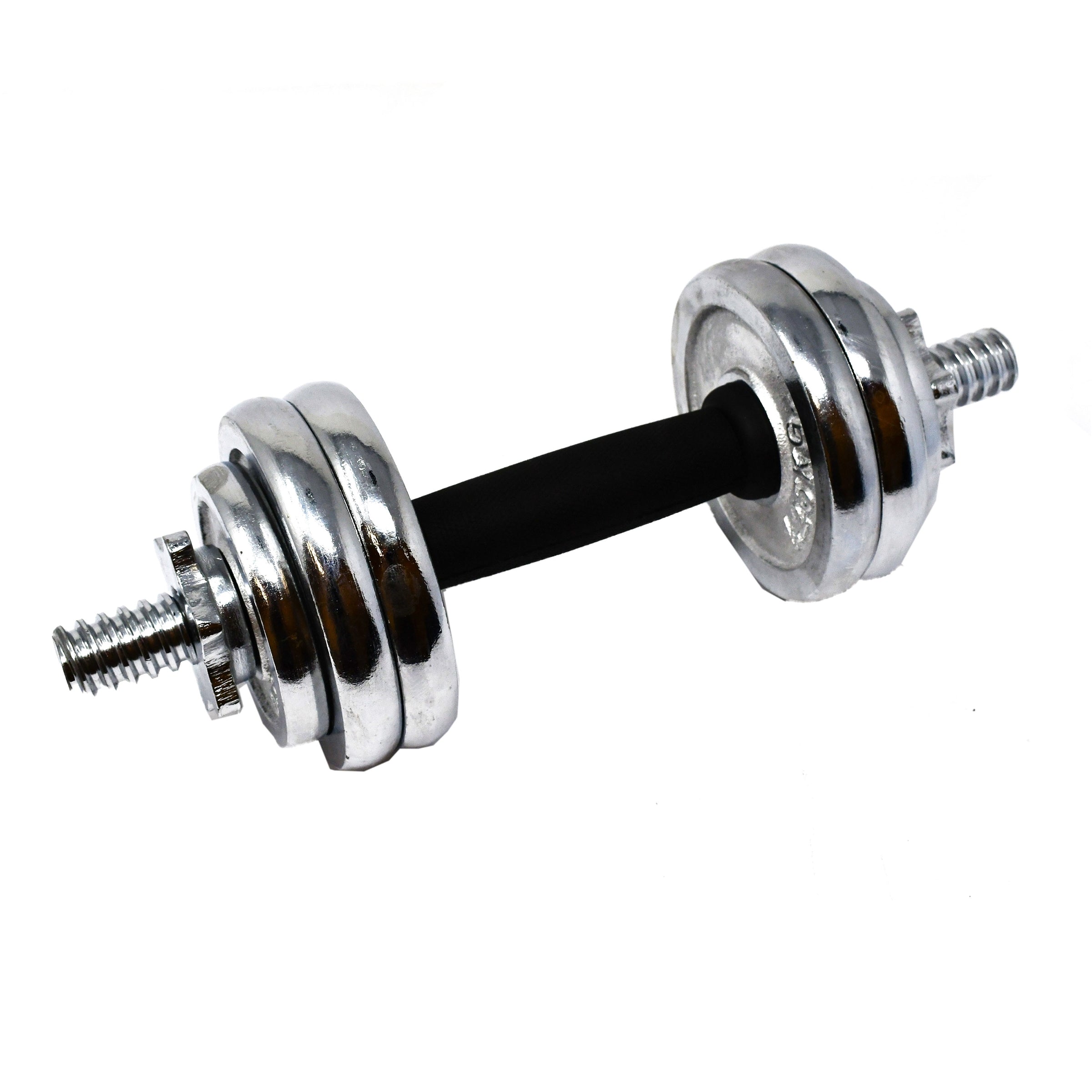 Cast Iron Adjustable Dumbbell Set for Home Gym - 33 lbs (15 kg)
