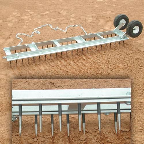 Diamond Digger Field Groomer Top View Side View Field Groomers