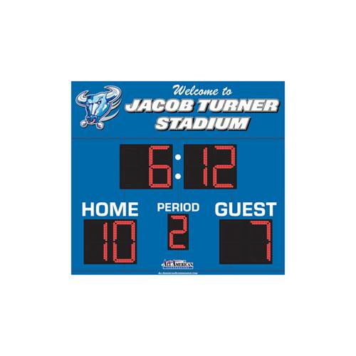 Everbrite Football Scoreboard 5 x 8