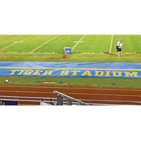 FieldSaver® Football Armor Mesh Sideline Tarps
