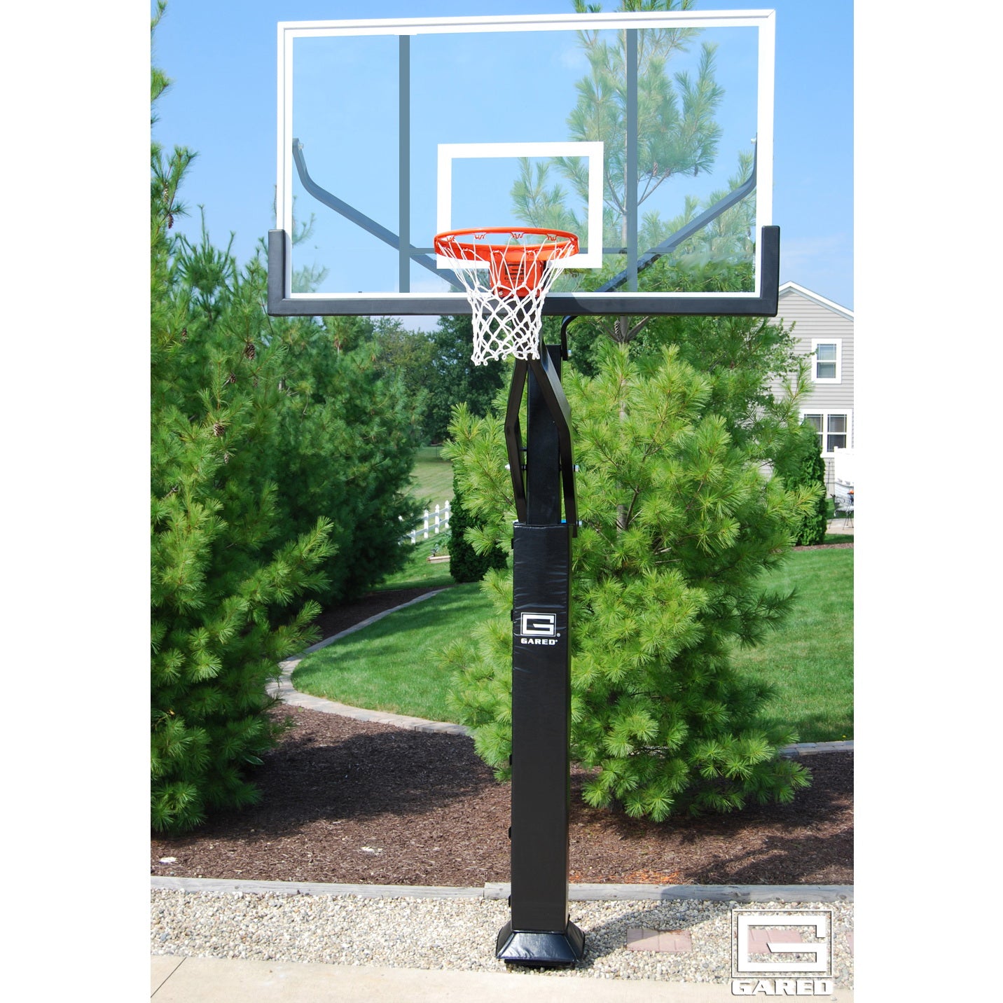 Gared Pro Jam Adjustable Basketball Hoop 42" x 72"
