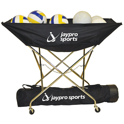 JayPro Volleyball Hammock Drill Cart