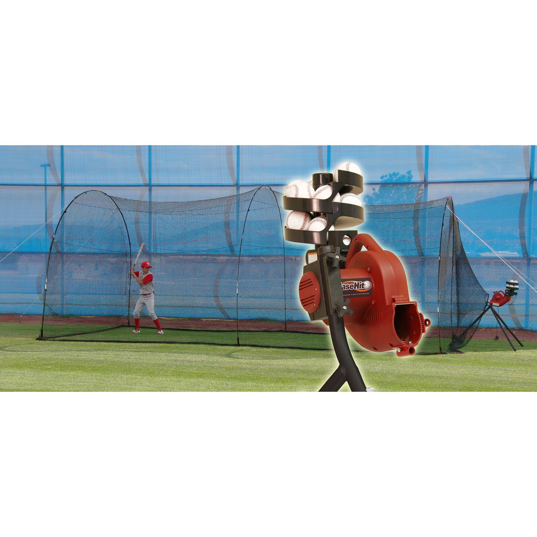 Heater Sports BaseHit & PowerAlley 22' Batting Cage Kit - Pitch Pro Direct
