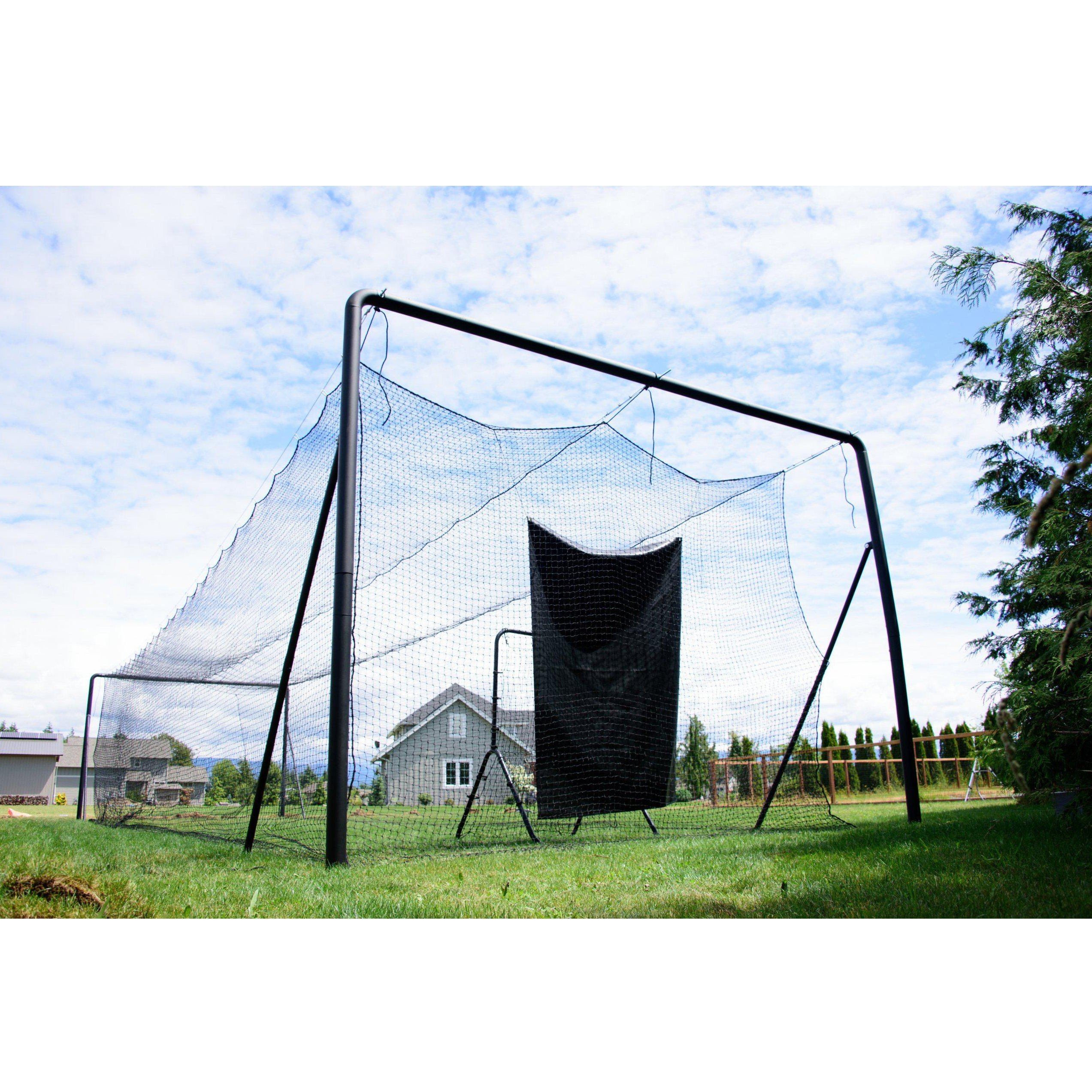 Iron Horse Complete Batting Cage System #42 HDPE Net