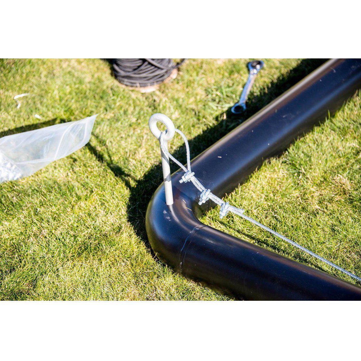 Iron Horse Complete Batting Cage System #42 HDPE Net