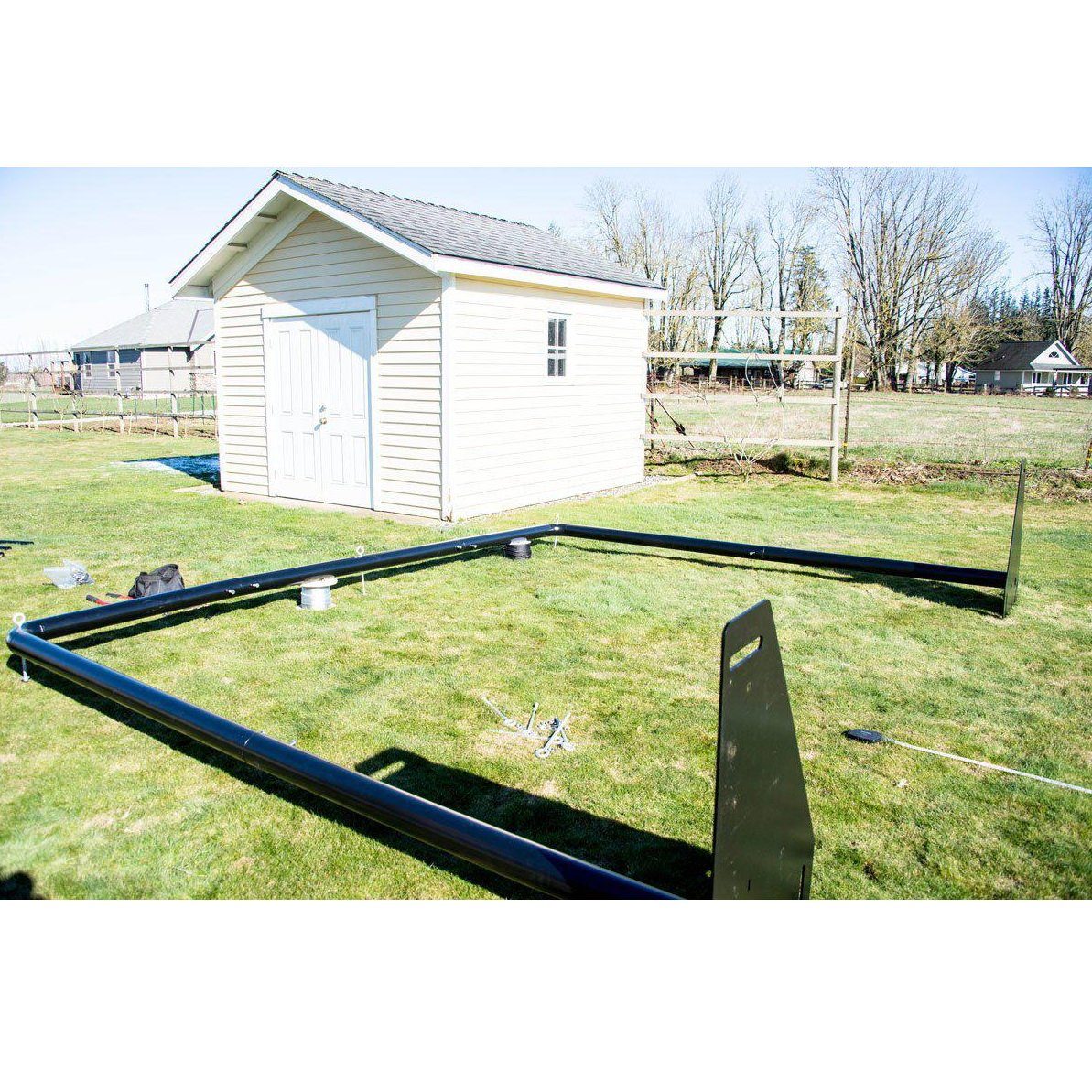 Iron Horse Complete Batting Cage System #42 HDPE Net