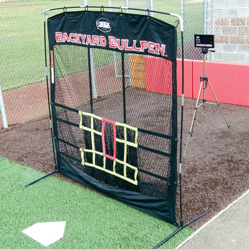 JUGS Backyard Bullpen Package Semi Side View