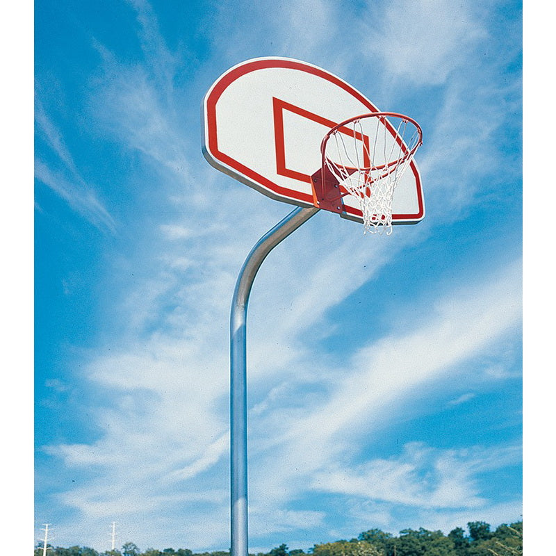 Jaypro Gooseneck 3-1/2" Pole with 36" Offset Basketball System
