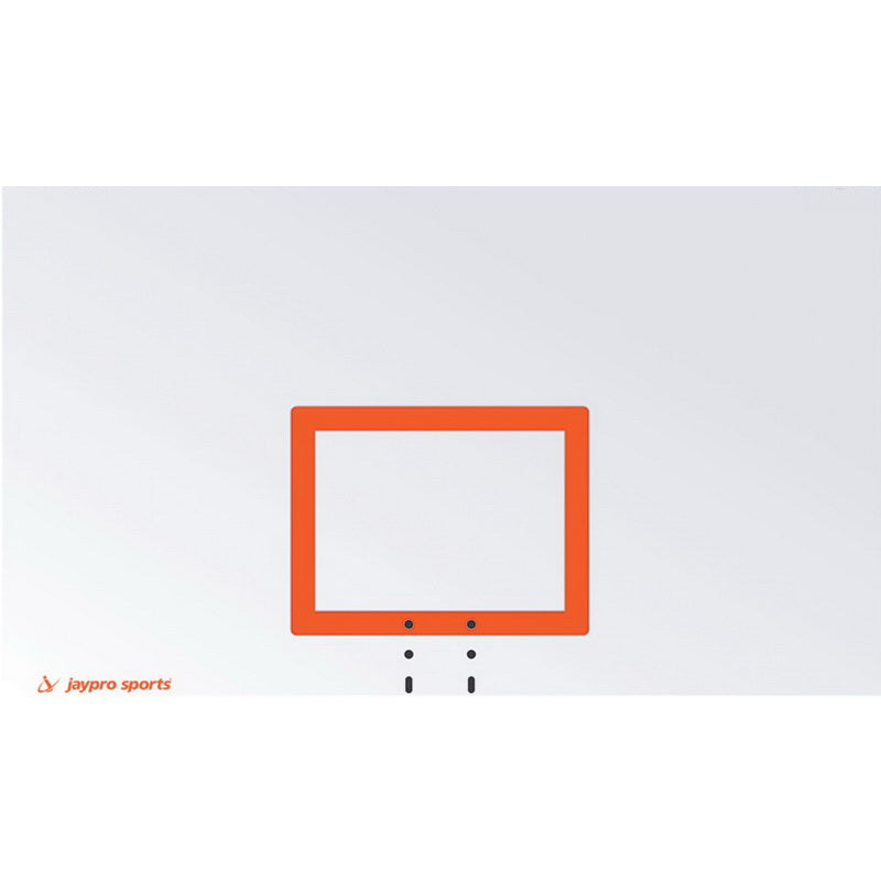 Jaypro Gooseneck 5-9/16" Pole with 6' Offset Basketball Goal System