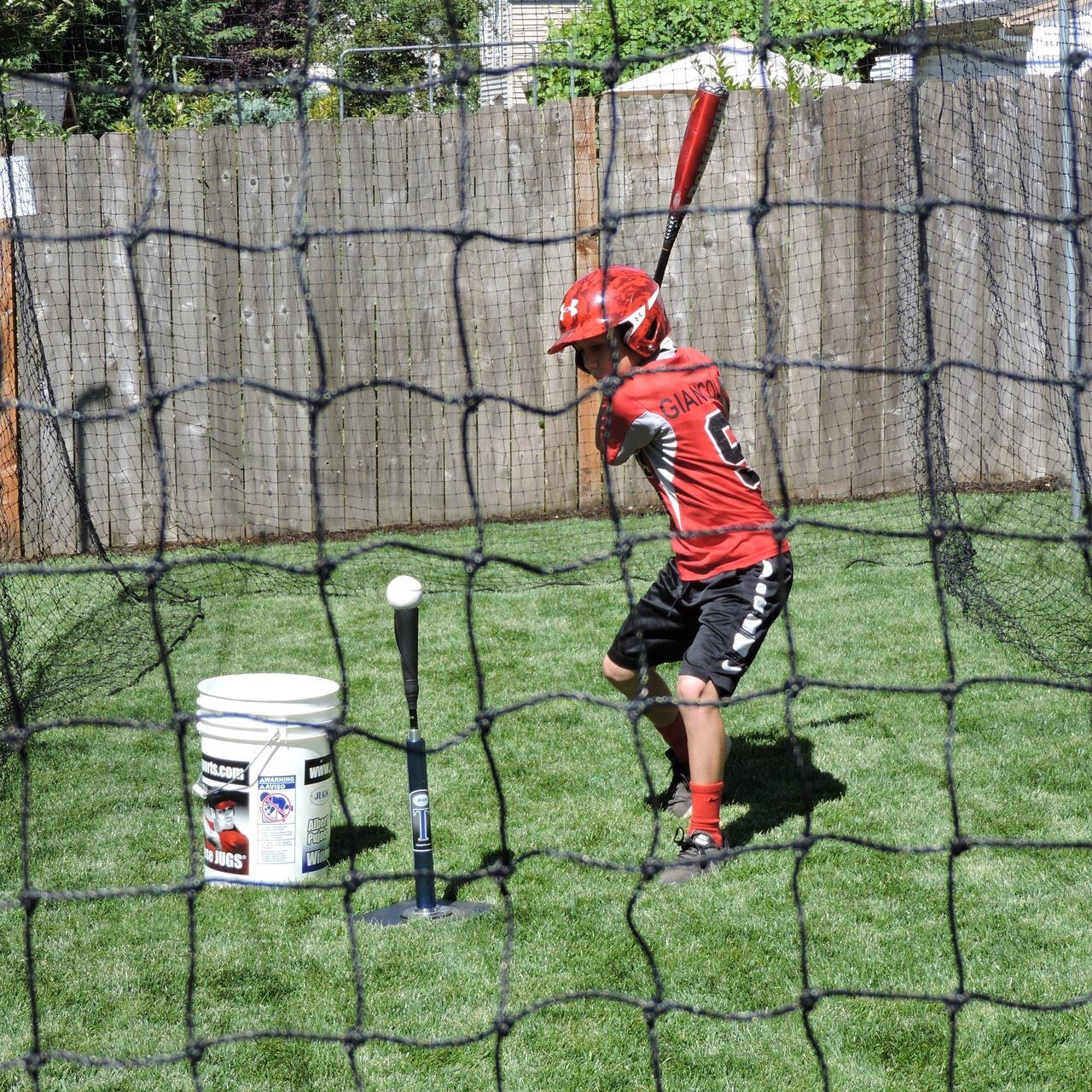 Jugs Hit at Home® Backyard Batting Cage #27 Polyethylene