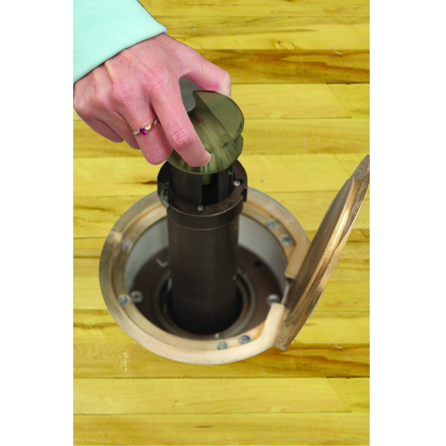 Bison Magic Self-Storing Volleyball System - Pitch Pro Direct