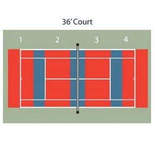 Match Mate Quickstart Tennis Pitching Machine