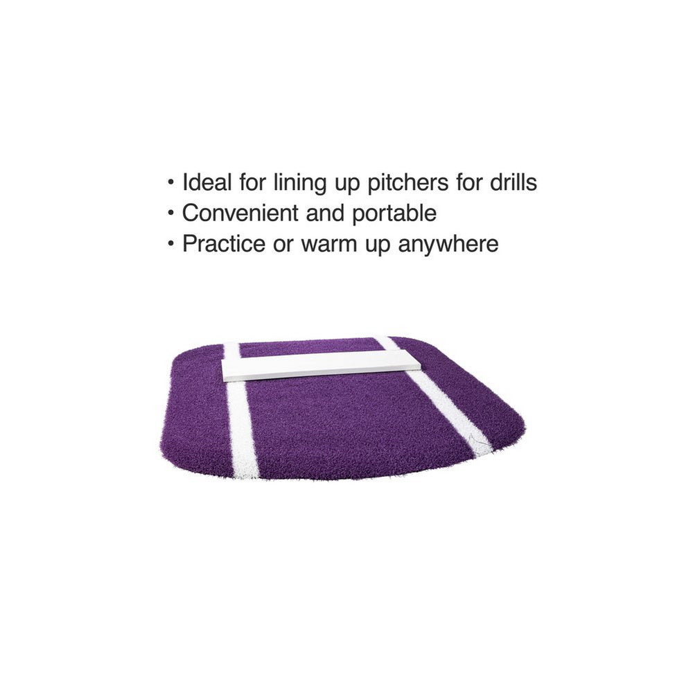 Portolite Spiked Short Softball Mat