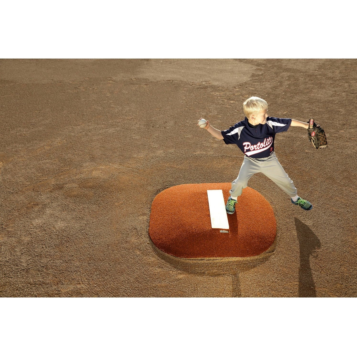PortoLite 4" Stride Off Little League Portable Game Pitching Mound