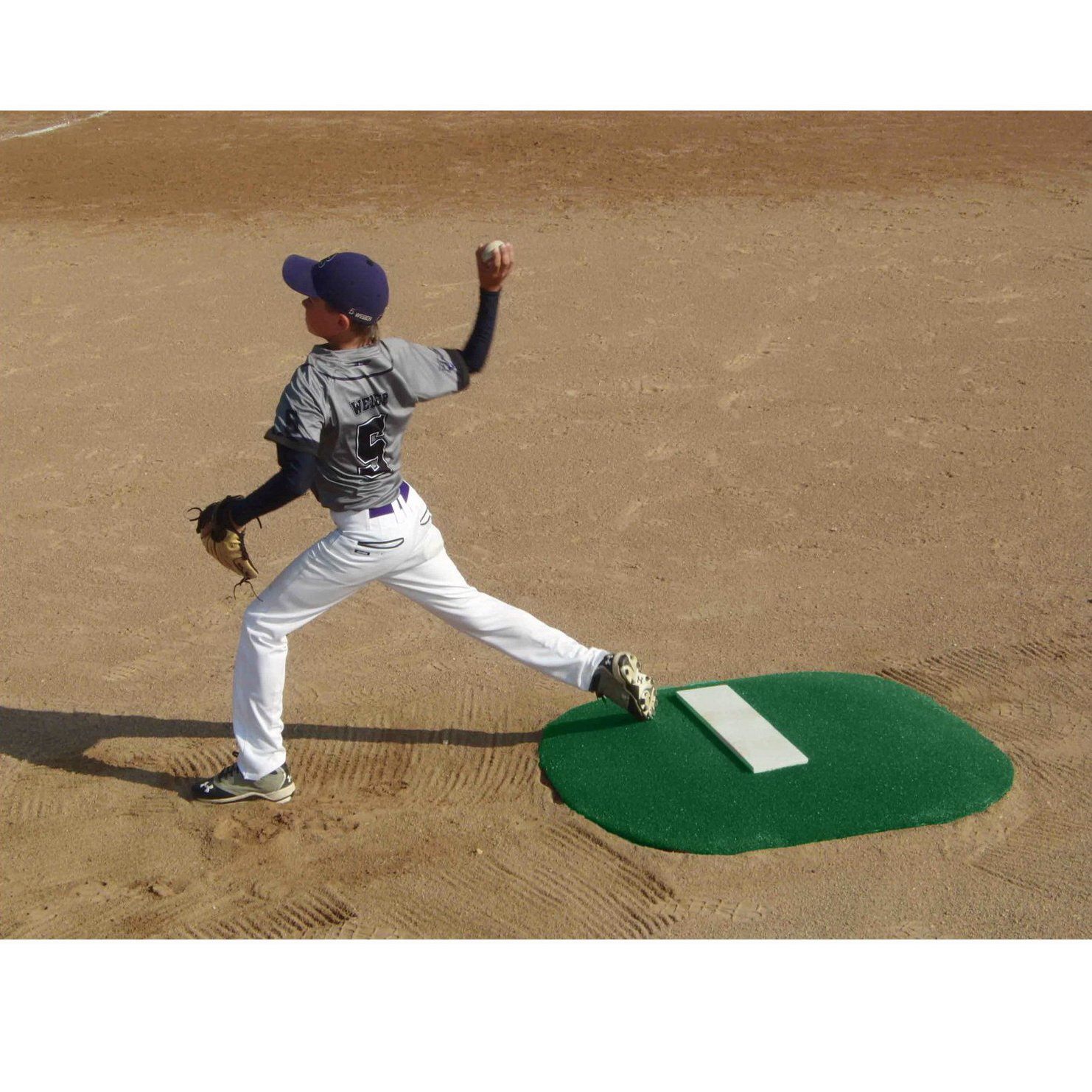 PortoLite 4" Stride Off Little League Portable Game Pitching Mound