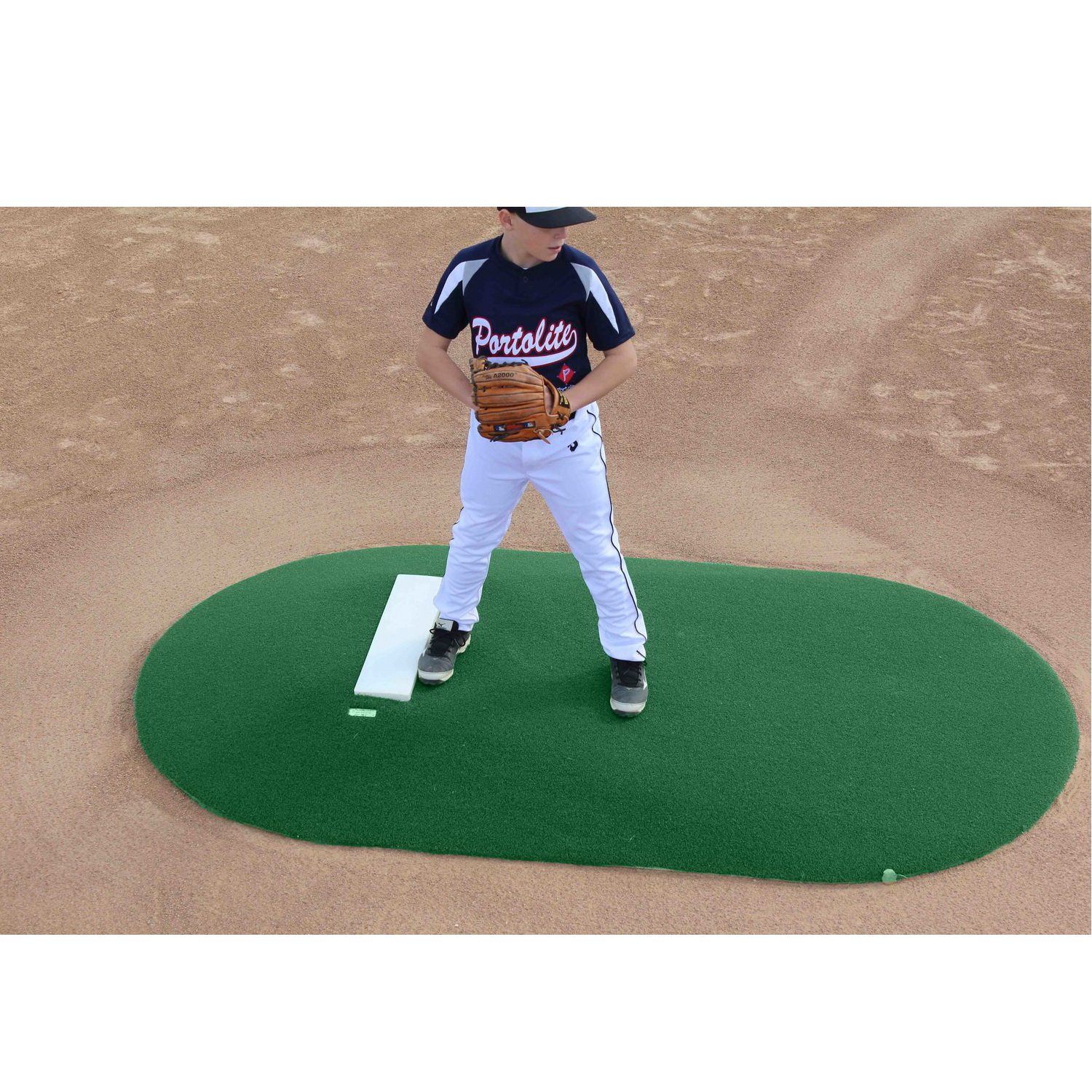 PortoLite 6" Little League Full Length Portable Game Pitching Mound