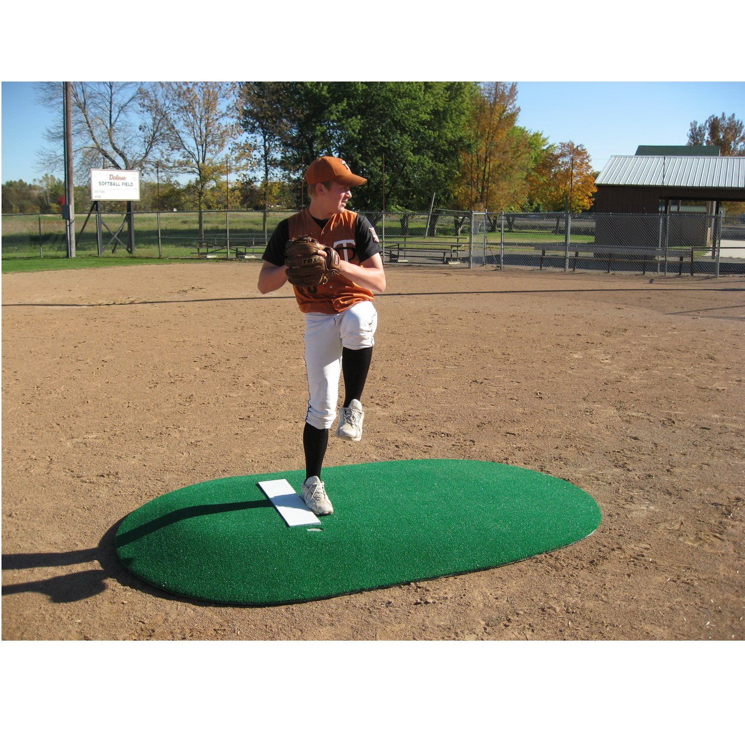 PortoLite 6" Little League Full Length Portable Game Pitching Mound