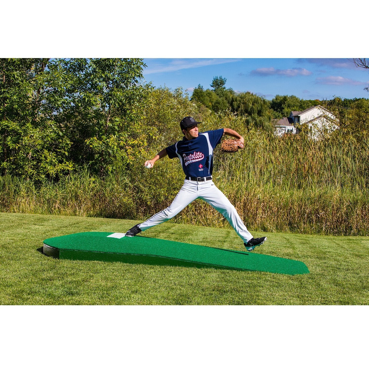 Portolite 10" One-Piece Portable Practice Pitching Mound