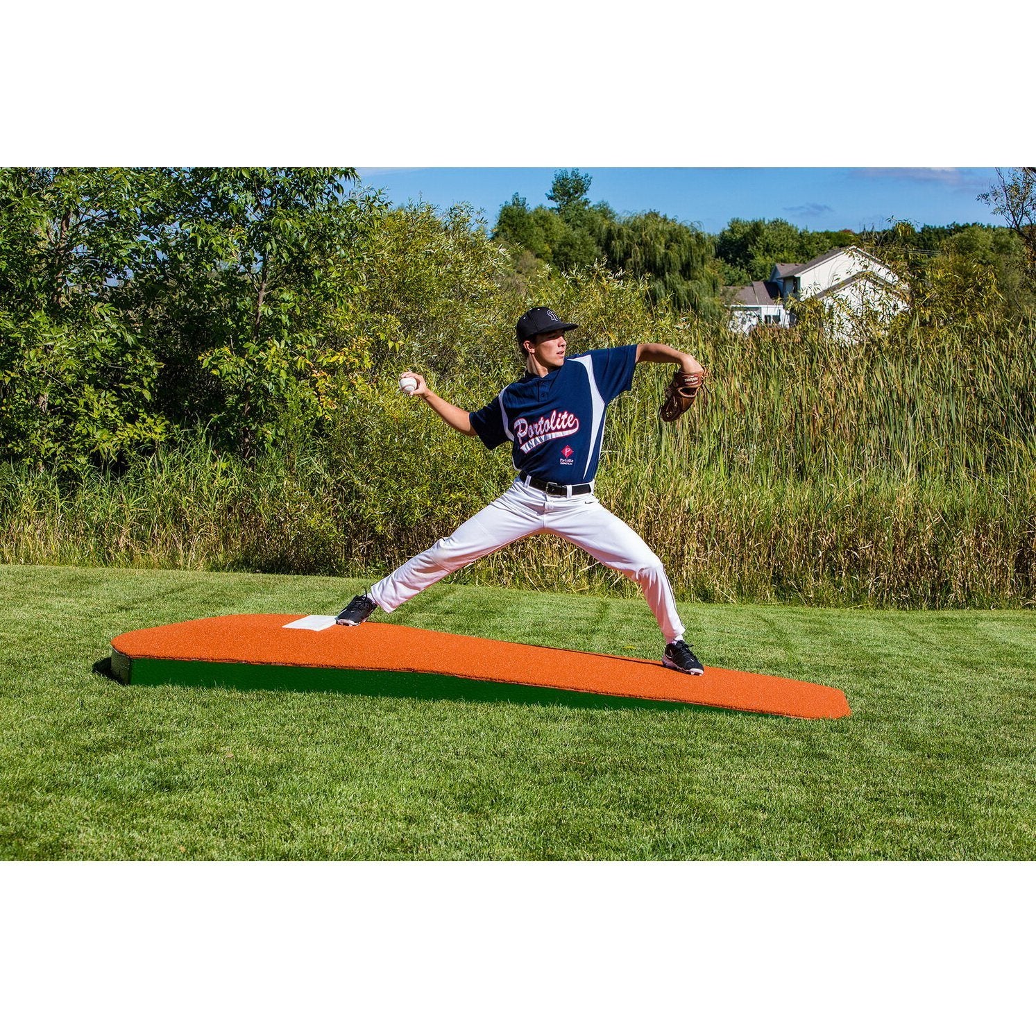 Portolite 10" One-Piece Portable Practice Pitching Mound