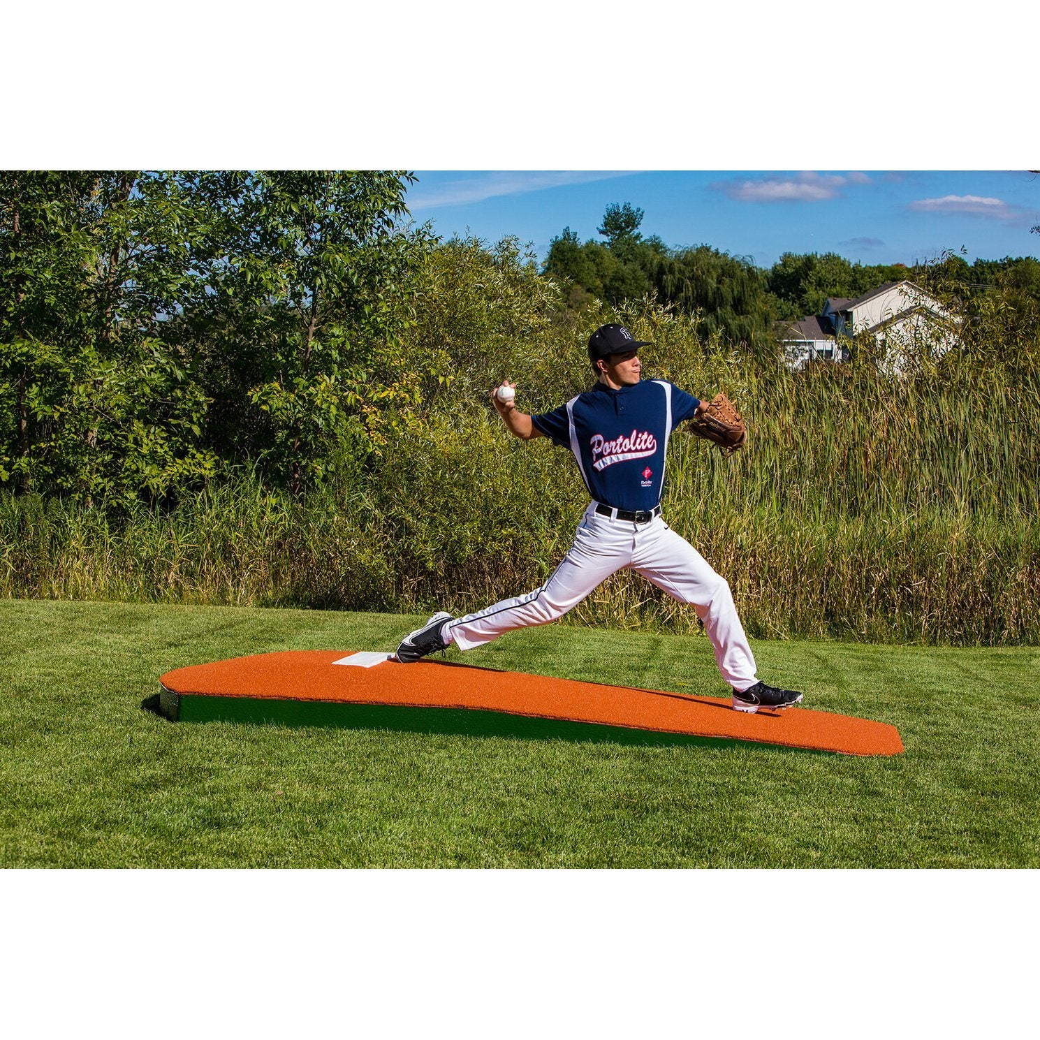 Portolite 10" One-Piece Portable Oversize Practice Pitching Mound
