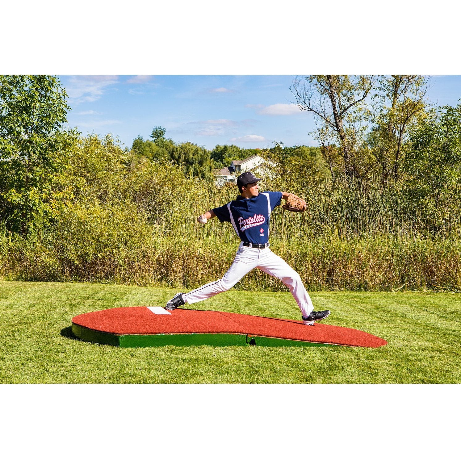 Portolite 10" Two-Piece Portable Oversize Practice Pitching Mound