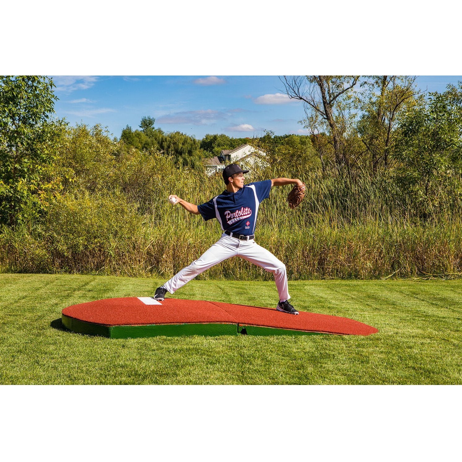 Portolite 10" Two-Piece Portable Oversize Practice Pitching Mound