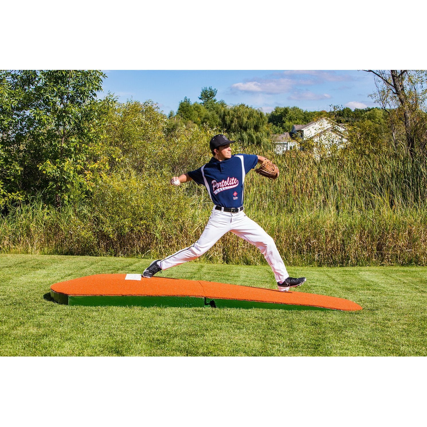 Portolite 10" Two-Piece Portable Practice Pitching Mound