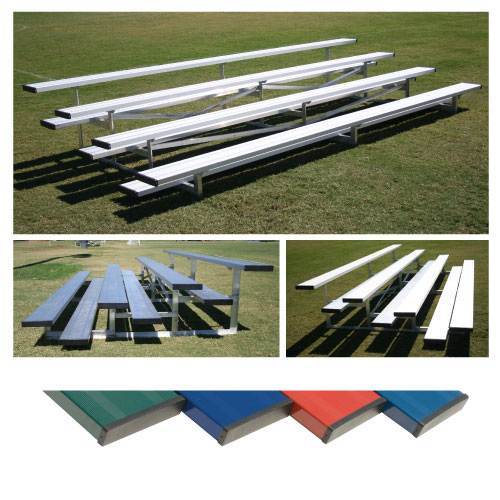 Powder Coated Low Rise Bleachers