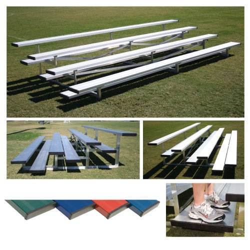 Preferred Powder Coated Low Rise Bleachers