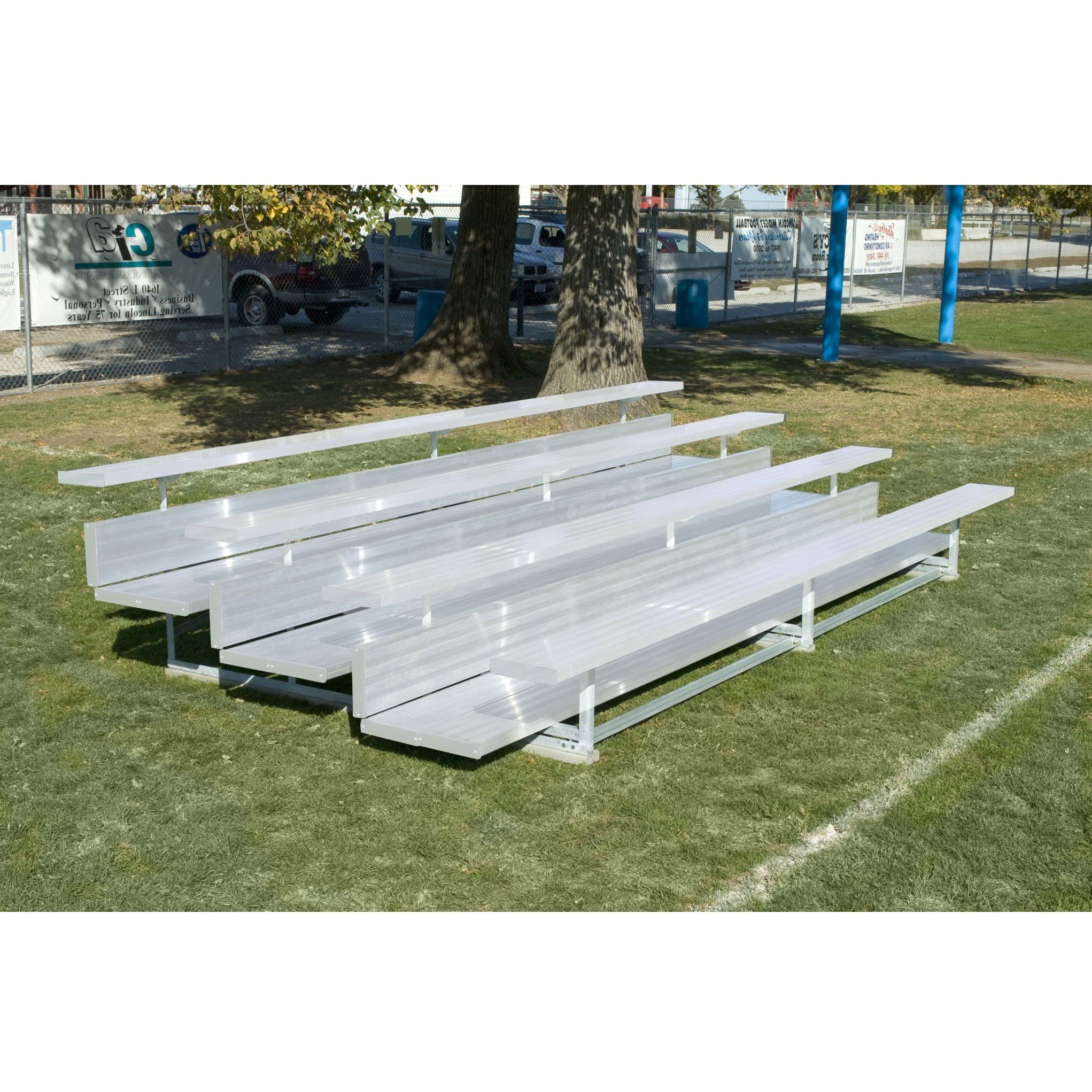 Bison Premium Aluminum Portable Outdoor Bleachers - Pitch Pro Direct