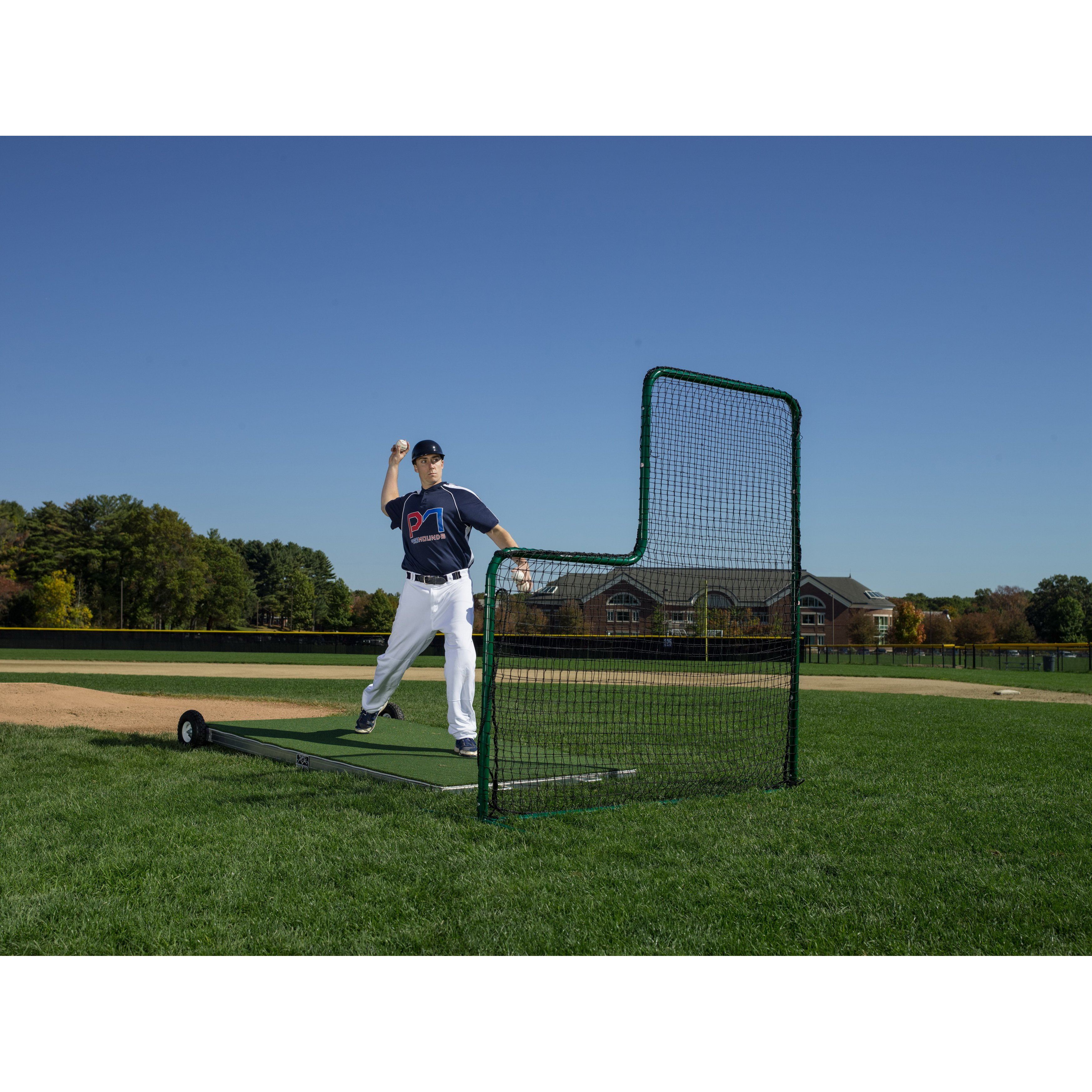 ProMounds ProModel Portable Pitching Platform With Wheels