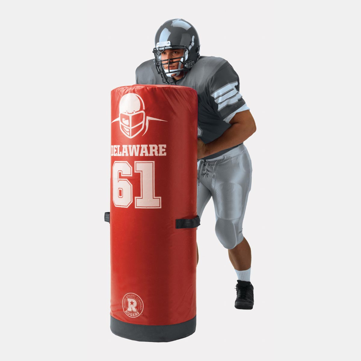american football tackle bag Rogers Athletic Delaware Stand Up Football Dummy