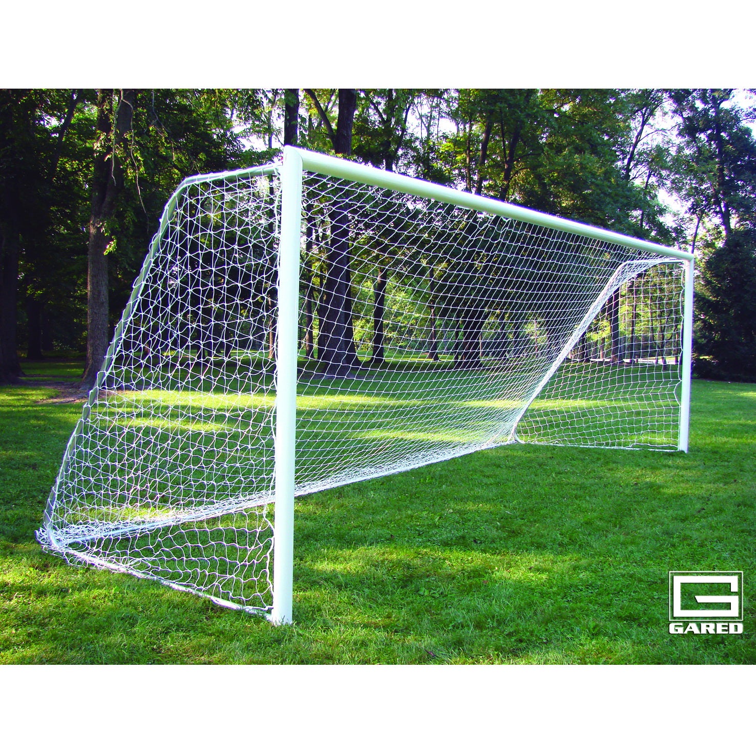 Gared Touchline® All-Star II Round-Frame Soccer Goal, 6-1/2' x 18'