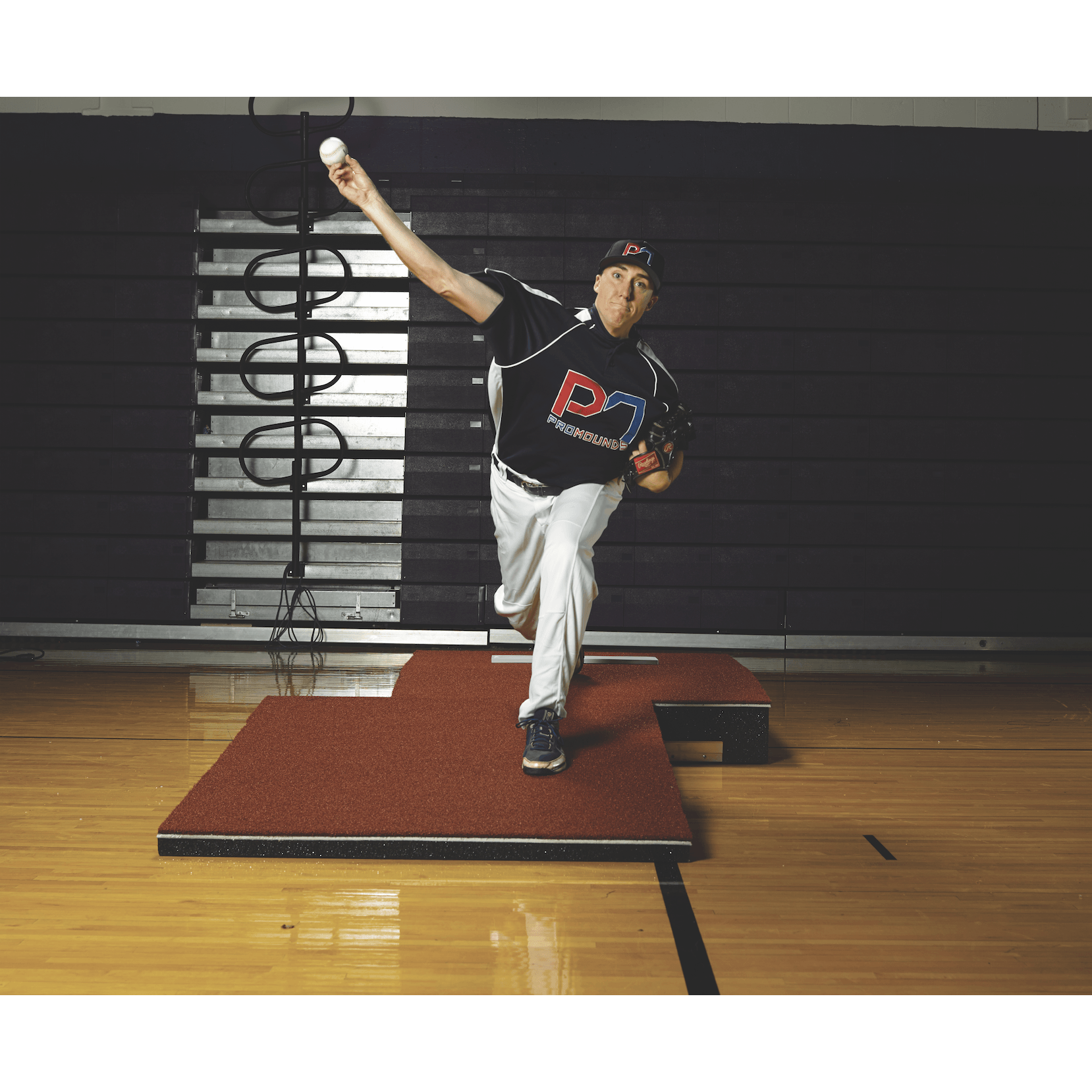 ProMounds Professional Two-Piece Portable Pitching Mound - Pitch Pro Direct