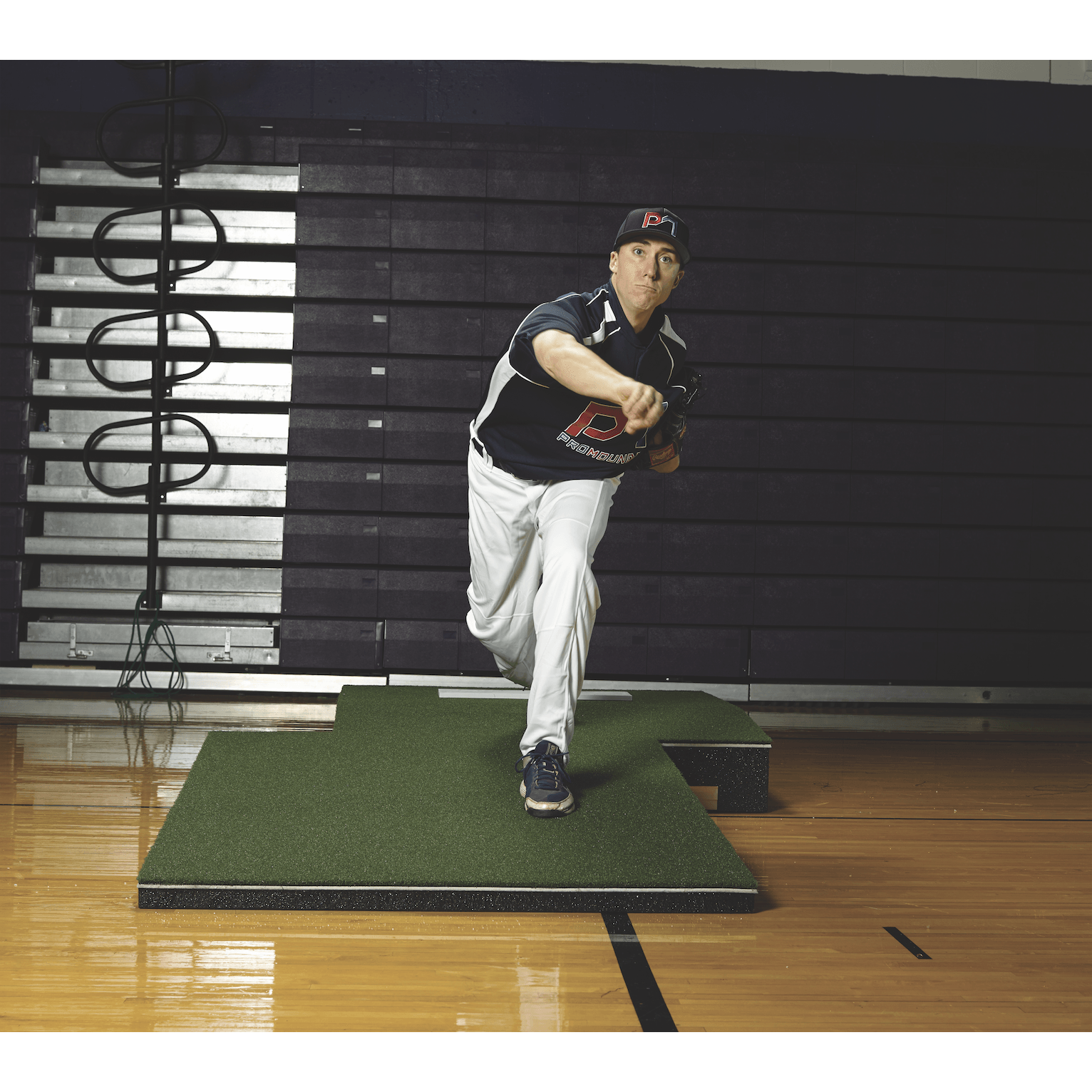 ProMounds Professional Two-Piece Portable Pitching Mound - Pitch Pro Direct