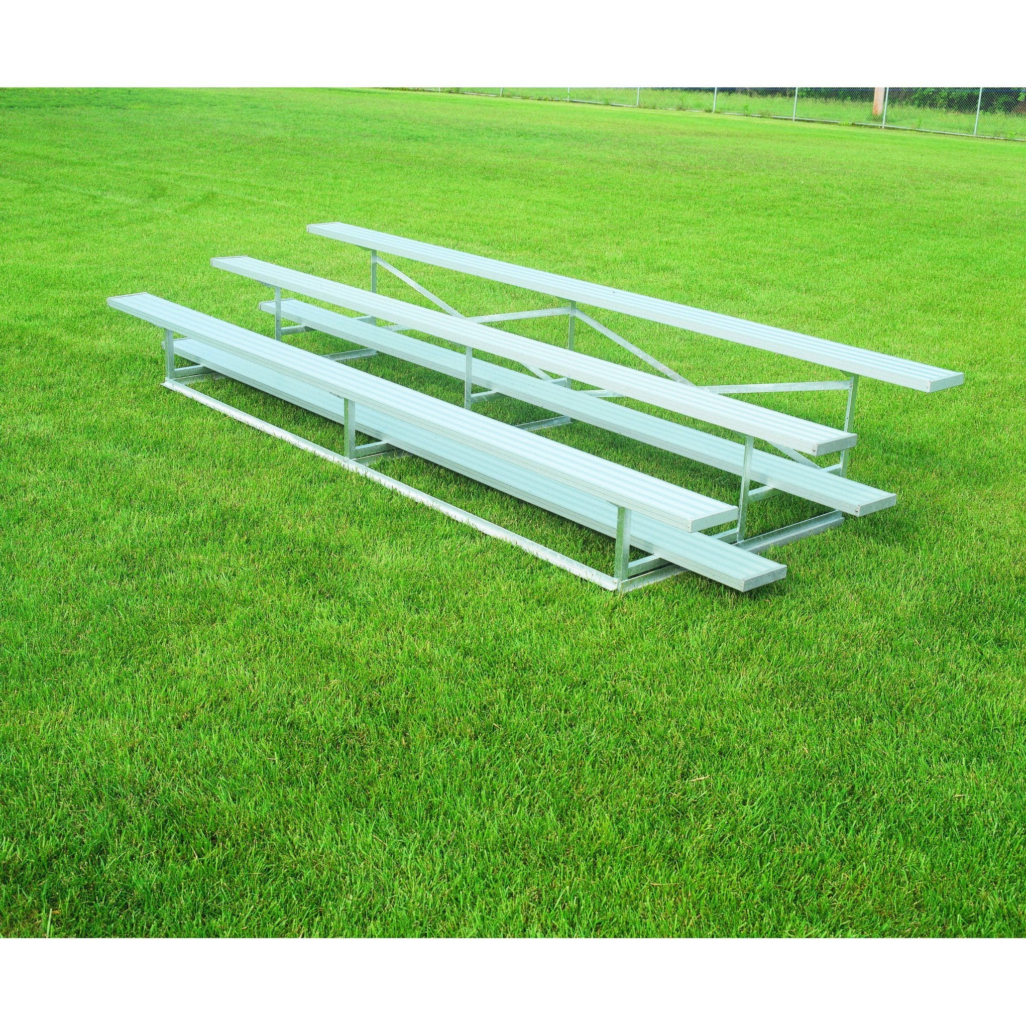 Bison Standard Aluminum Portable Outdoor Bleachers - Pitch Pro Direct
