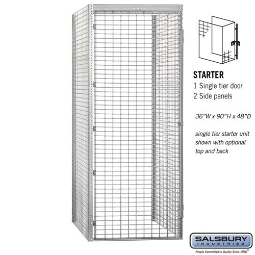 Salsbury 36" Wide Single Tier Bulk Storage Locker