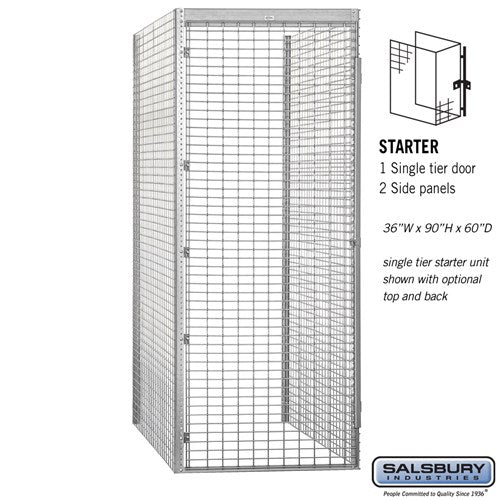 Salsbury 36" Wide Single Tier Bulk Storage Locker