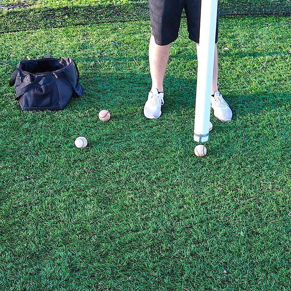 The Ball Hawg | Baseball Retriever and Back Saver