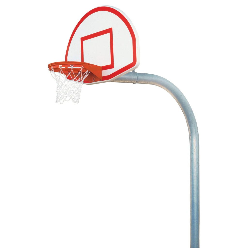 bison 5 9/16 mega duty 39 x 54 steel fan basketball hoop