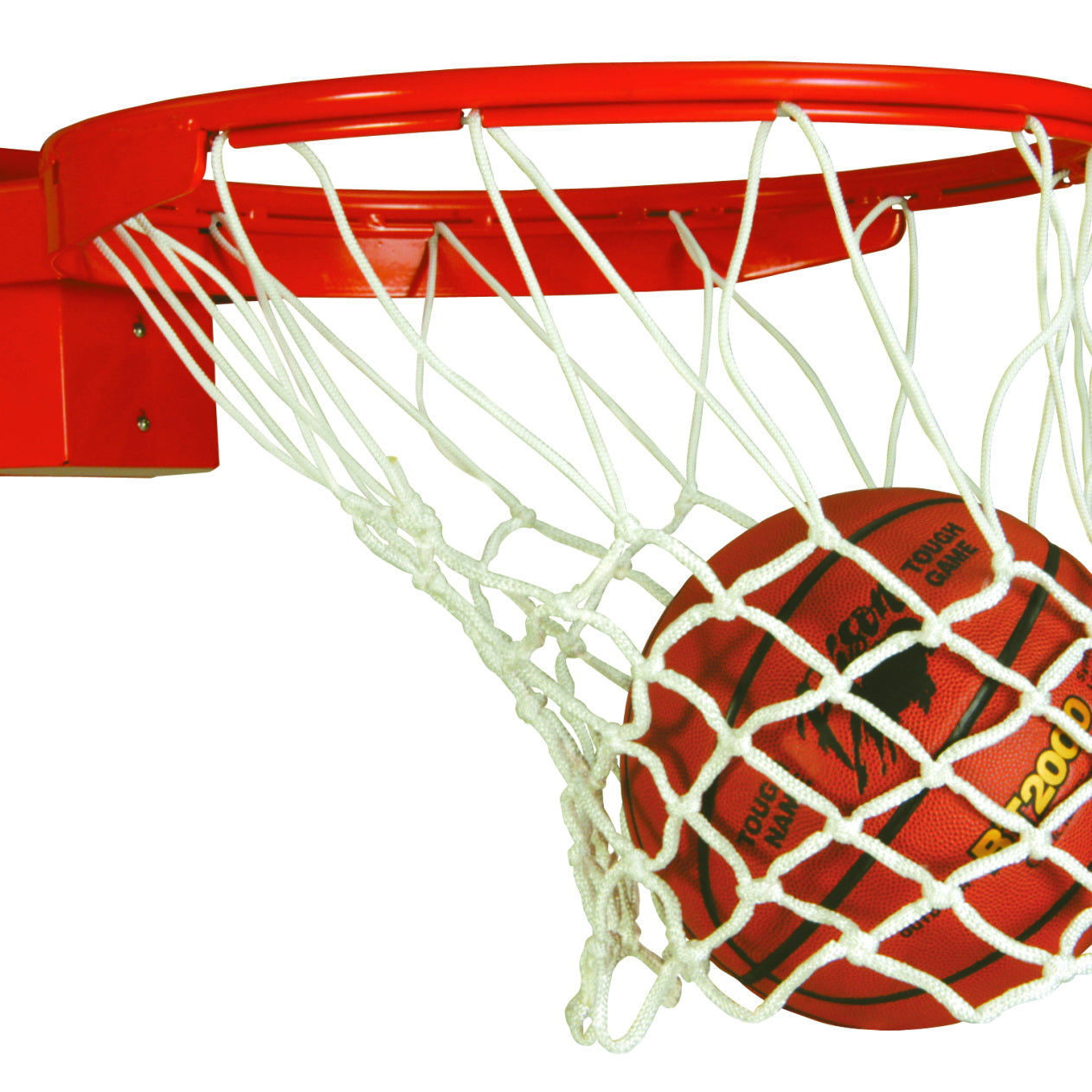 bison inc baseline prep 180 degrees competition breakaway basketball goal