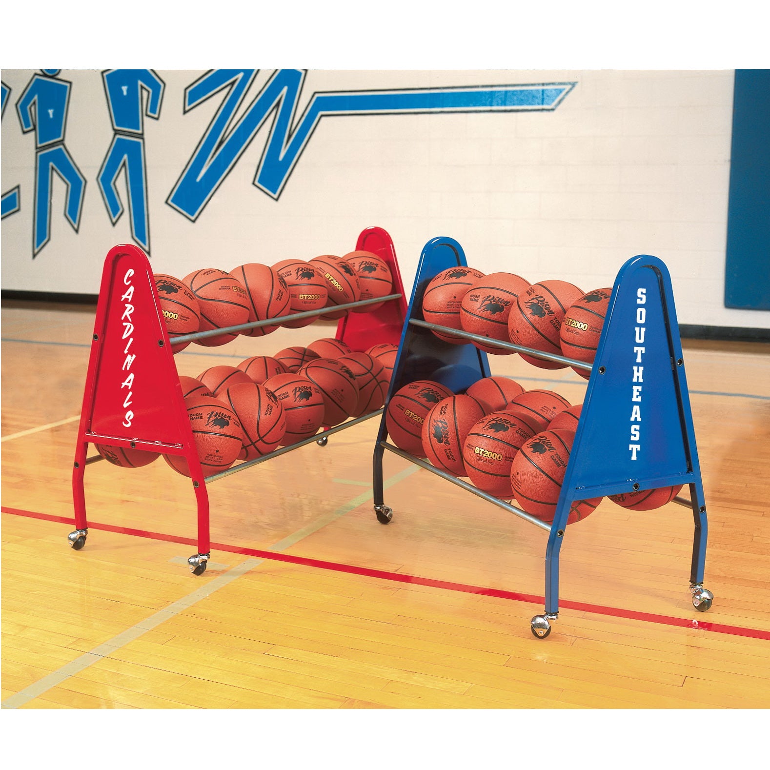 bison inc heavy duty ball cart