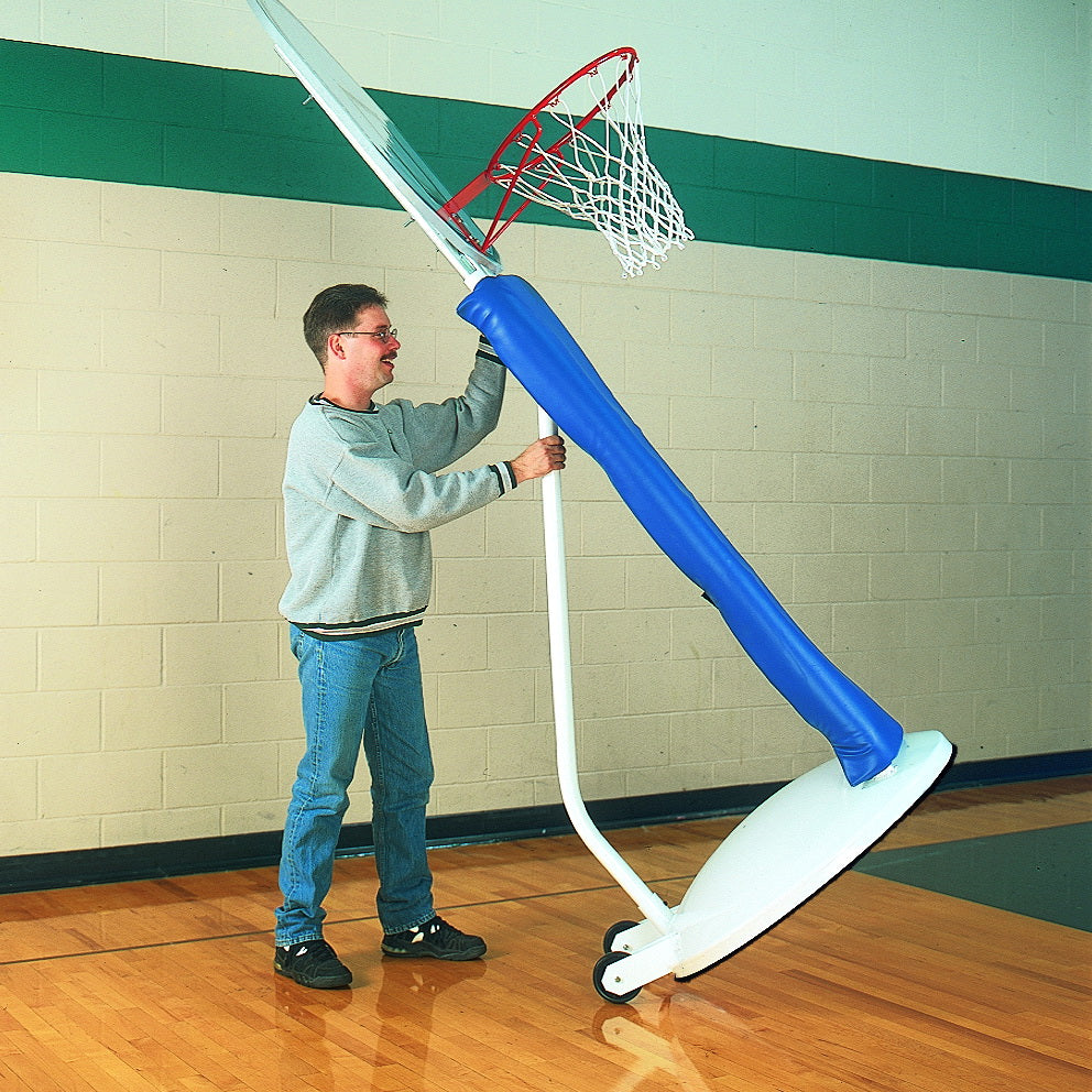 bison inc playtime clear acrylic elementary basketball standard 1