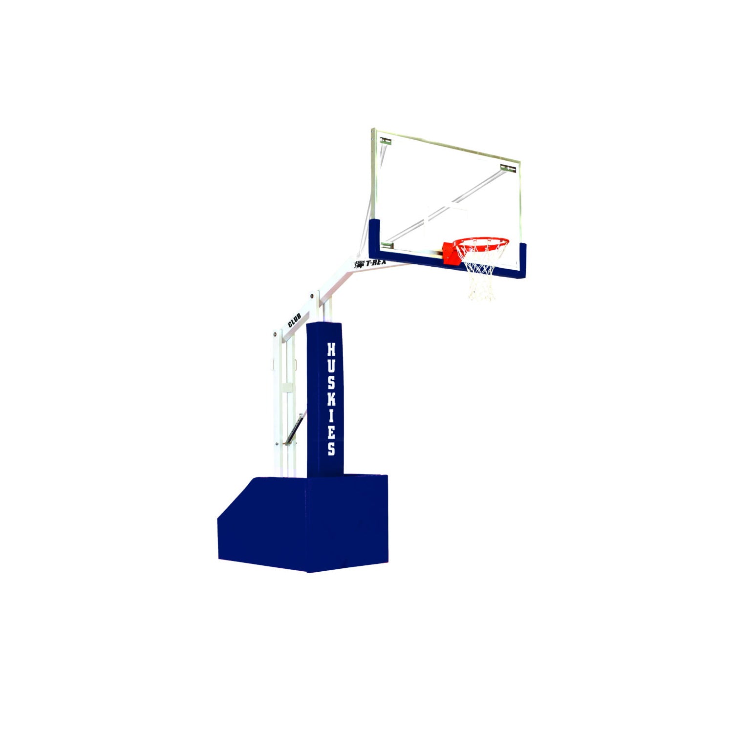 bison inc t-rex club portable basketball system