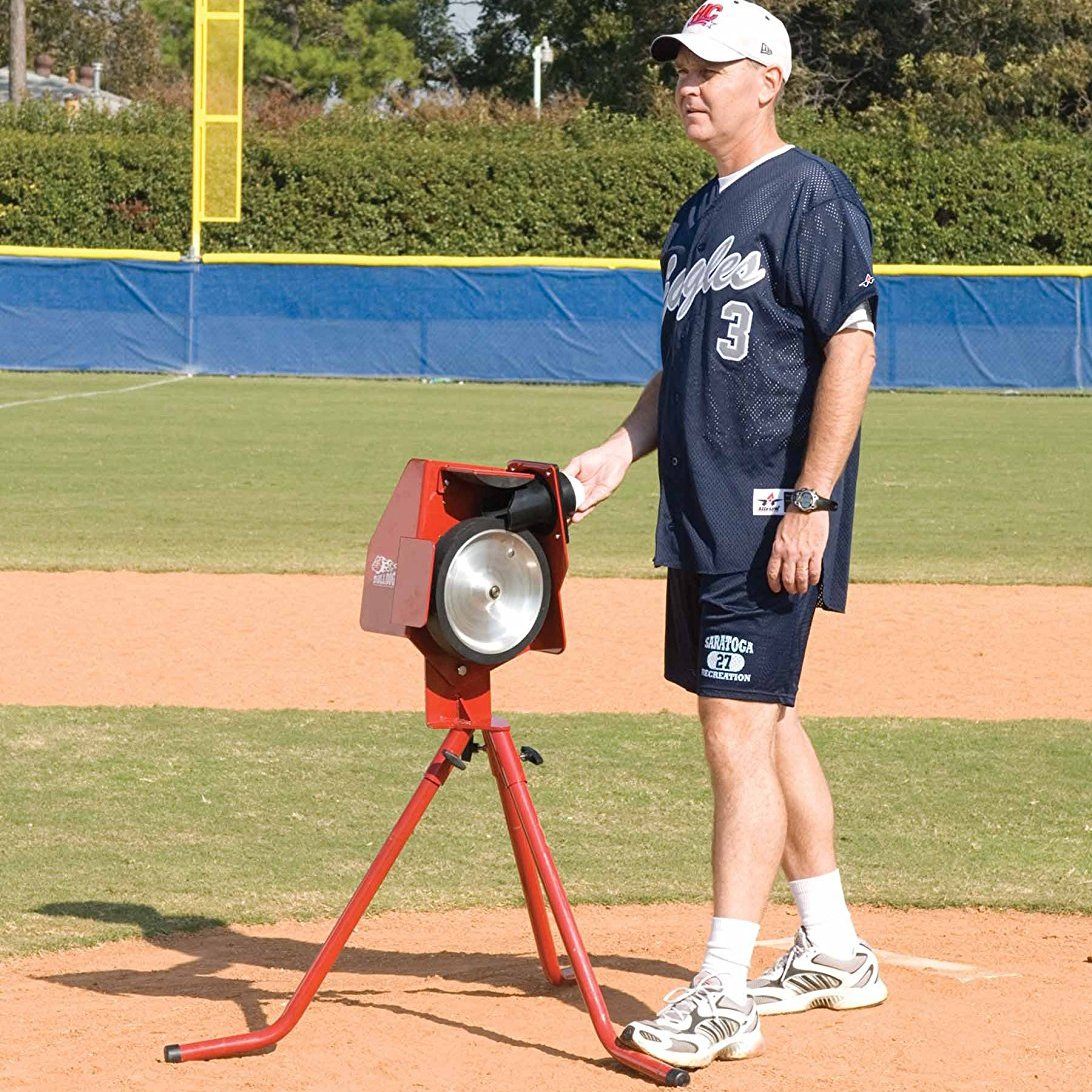 Bulldog Single Wheel Combo Pitching Machine For Baseball And Softball - Pitch Pro Direct