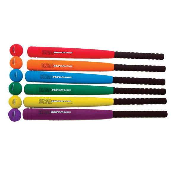 champion sports 29 inch rhino ultra foam bat and ball set1