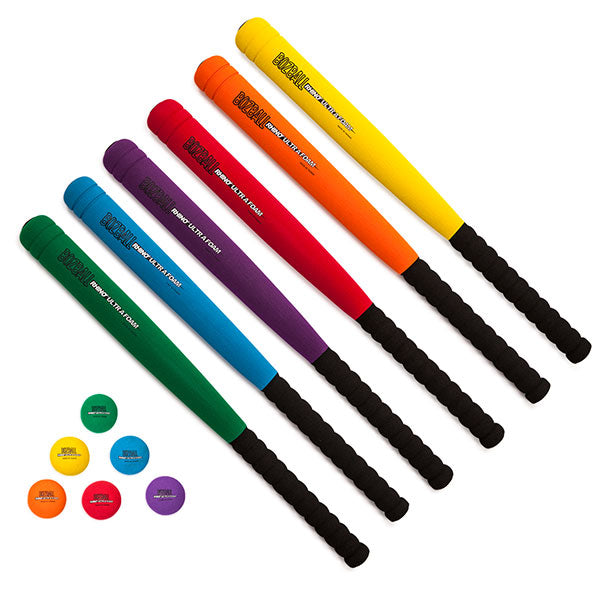 champion sports 29 inch rhino ultra foam bat and ball set2